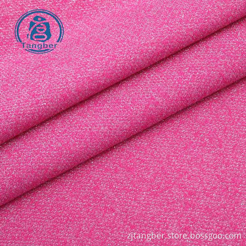 Knit Back Loop Polyester Cotton Blend Terry Fabric